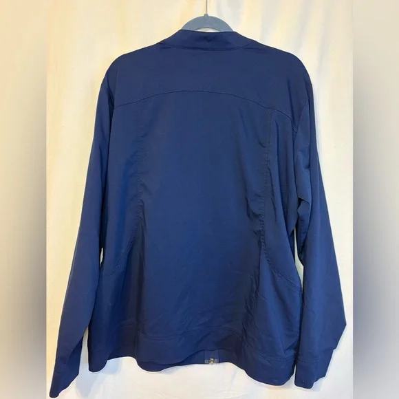 Purple Label Healing Hands Scrub Jacket Size 2X - Picture 3 of 5